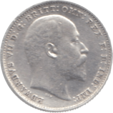 1902 THREEPENCE ( EF ) - Threepence - Cambridgeshire Coins