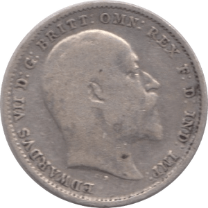 1902 THREEPENCE ( GF ) 1 - Threepence - Cambridgeshire Coins