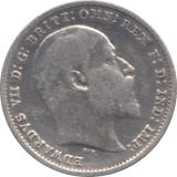 1902 THREEPENCE ( VF ) 1 - Threepence - Cambridgeshire Coins