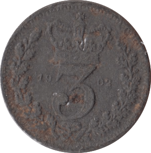 1902 TOY MONEY MODEL THREEPENCE - TOY MONEY - Cambridgeshire Coins