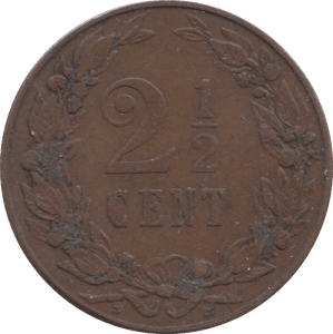 1903 2 1/2 CENT NETHERLANDS - WORLD COINS - Cambridgeshire Coins