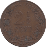 1903 2 1/2 CENT NETHERLANDS - WORLD COINS - Cambridgeshire Coins