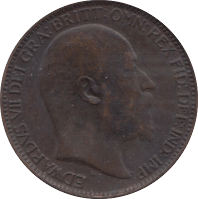 1903 FARTHING ( AUNC ) 5 - Farthing - Cambridgeshire Coins