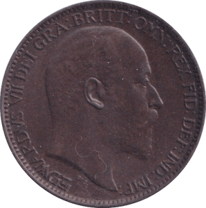 1903 FARTHING ( AUNC ) - Farthing - Cambridgeshire Coins