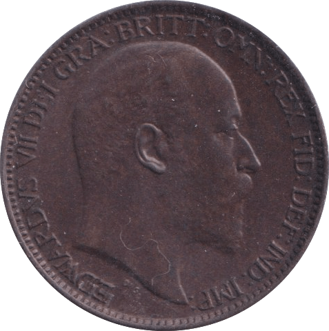 1903 FARTHING ( AUNC ) - Farthing - Cambridgeshire Coins