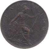 1903 FARTHING ( EF ) 18 - Farthing - Cambridgeshire Coins