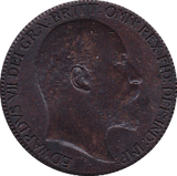 1903 FARTHING ( EF ) B - Farthing - Cambridgeshire Coins