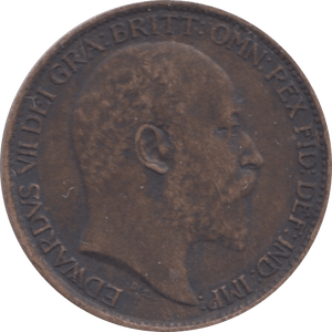 1903 FARTHING ( EF ) - Farthing - Cambridgeshire Coins
