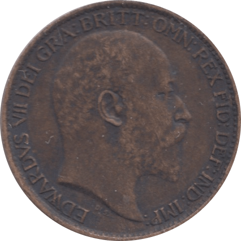 1903 FARTHING ( EF ) - Farthing - Cambridgeshire Coins