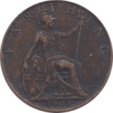 1903 FARTHING ( EF ) - Farthing - Cambridgeshire Coins