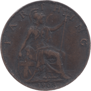 1903 FARTHING ( VF ) 5 - Farthing - Cambridgeshire Coins