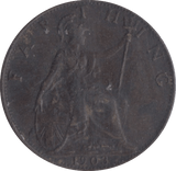 1903 FARTHING ( VF ) - Farthing - Cambridgeshire Coins