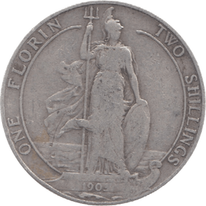 1903 FLORIN ( FINE ) 9 - Florin - Cambridgeshire Coins