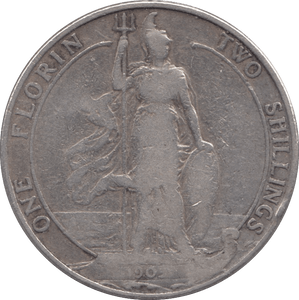 1903 FLORIN ( FINE ) - Florin - Cambridgeshire Coins