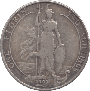 1903 FLORIN ( GF ) - FLORIN - Cambridgeshire Coins