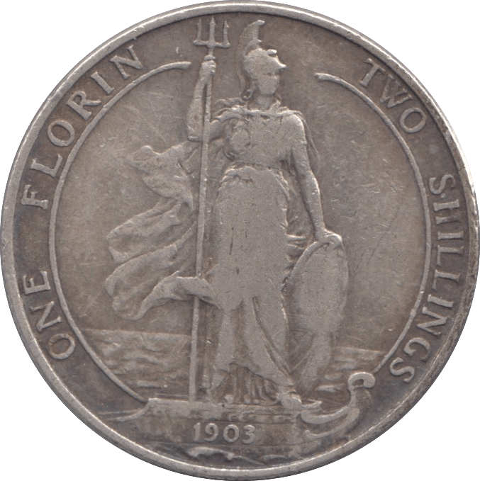 1903 FLORIN ( GF ) - FLORIN - Cambridgeshire Coins