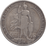 1903 FLORIN ( GF ) - FLORIN - Cambridgeshire Coins