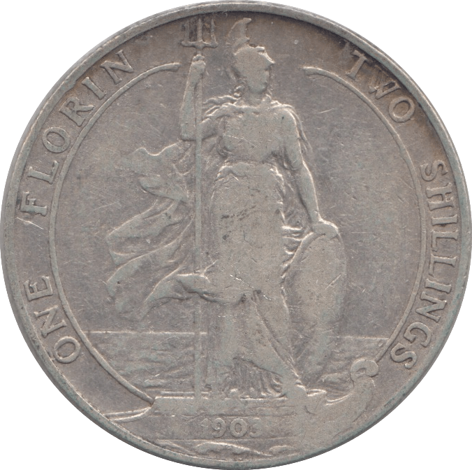 1903 FLORIN ( NF ) 8 - Florin - Cambridgeshire Coins