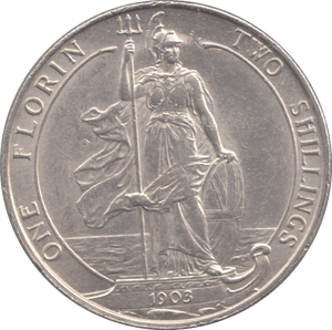 1903 FLORIN ( UNC ) - Florin - Cambridgeshire Coins