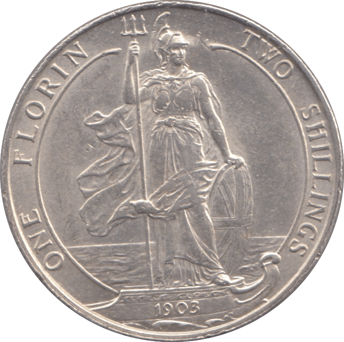 1903 FLORIN ( UNC ) - Florin - Cambridgeshire Coins