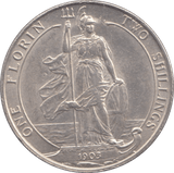 1903 FLORIN ( UNC ) - Florin - Cambridgeshire Coins