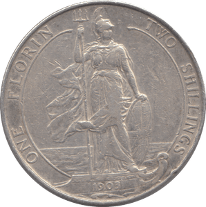 1903 FLORIN ( VF ) - Florin - Cambridgeshire Coins
