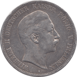 1903 GERMAN STATES SILVER FIVE MARKS - WORLD COINS - Cambridgeshire Coins