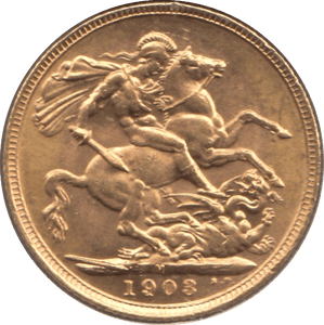 1903 GOLD SOVEREIGN ( AUNC ) MELBOURNE - Sovereign - Cambridgeshire Coins