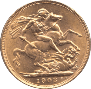 1903 GOLD SOVEREIGN ( AUNC ) - Sovereign - Cambridgeshire Coins