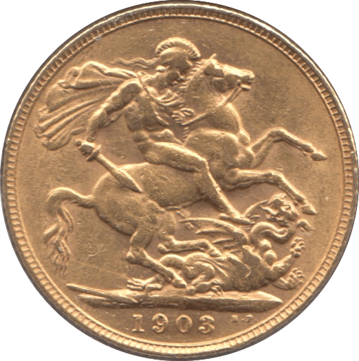 1903 GOLD SOVEREIGN ( EF ) - Sovereign - Cambridgeshire Coins