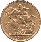 1903 GOLD SOVEREIGN ( EF ) - Sovereign - Cambridgeshire Coins