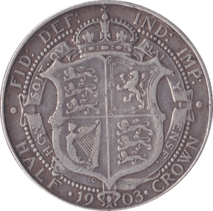 1903 HALFCROWN ( GF ) A - Halfcrown - Cambridgeshire Coins