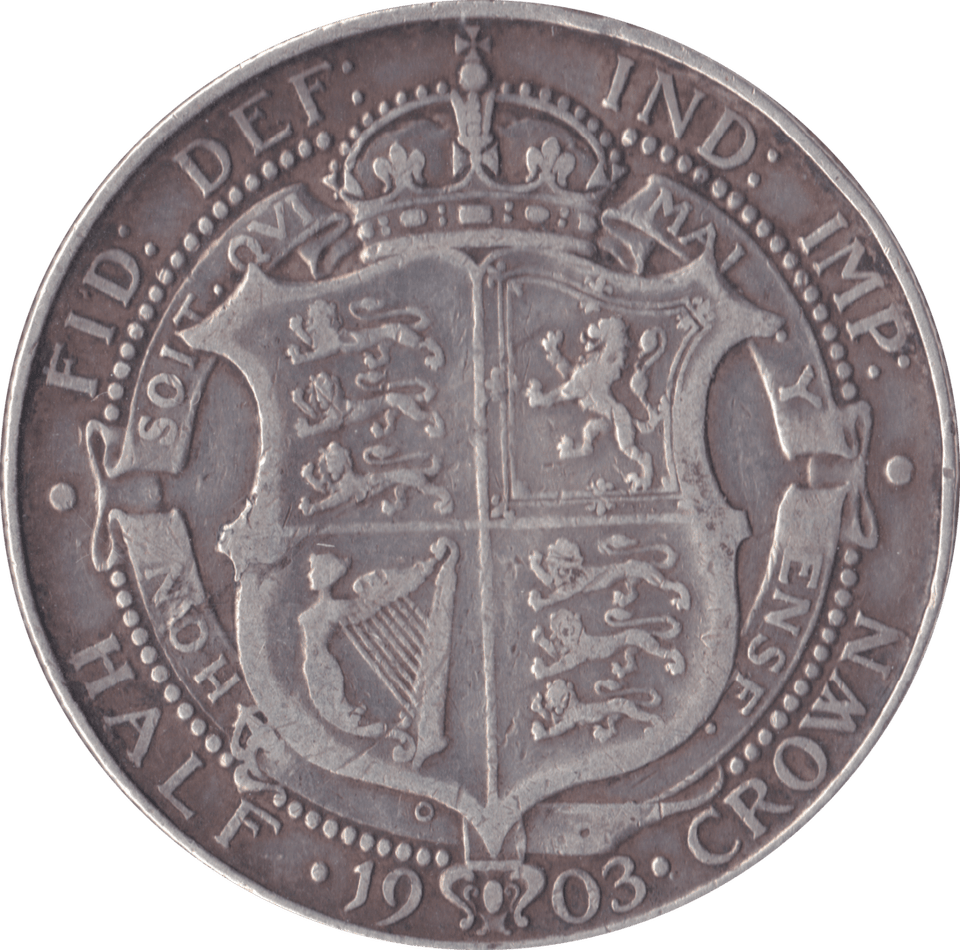 1903 HALFCROWN ( GF ) A - Halfcrown - Cambridgeshire Coins