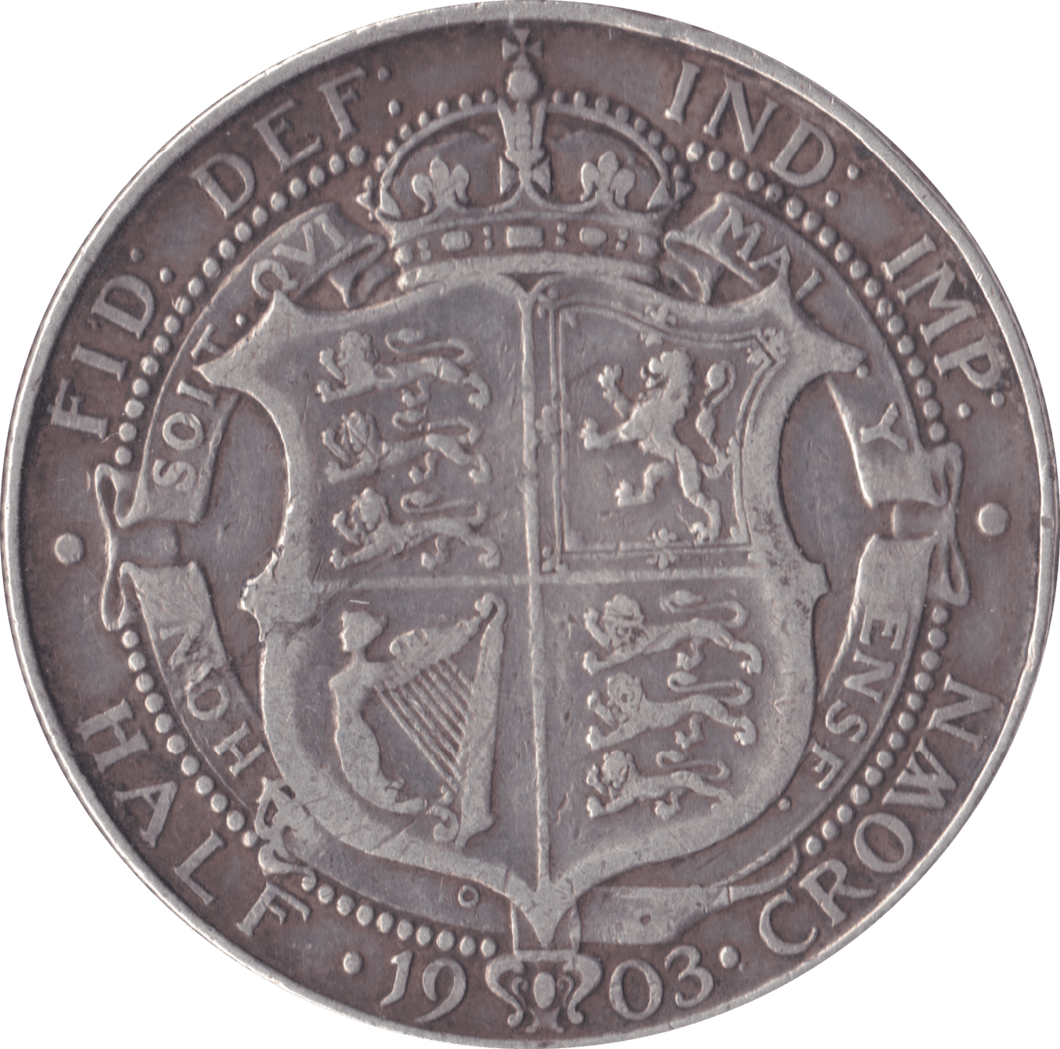 1903 HALFCROWN ( GF ) A - Halfcrown - Cambridgeshire Coins