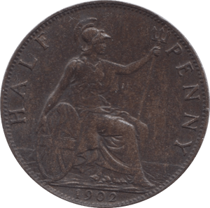 1903 HALFPENNY ( EF ) 9 - Halfpenny - Cambridgeshire Coins