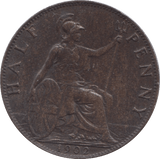 1903 HALFPENNY ( EF ) 9 - Halfpenny - Cambridgeshire Coins