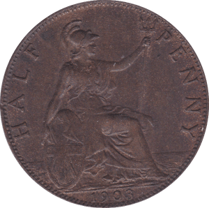 1903 HALFPENNY ( EF ) - Halfpenny - Cambridgeshire Coins