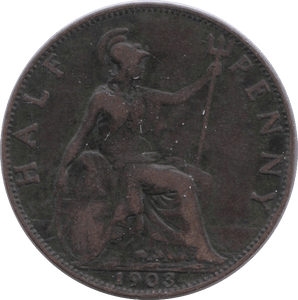 1903 HALFPENNY ( GF ) - Halfpenny - Cambridgeshire Coins