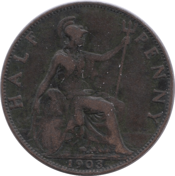 1903 HALFPENNY ( GF ) - Halfpenny - Cambridgeshire Coins
