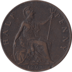 1903 HALFPENNY ( GF ) - Halfpenny - Cambridgeshire Coins
