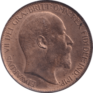 1903 HALFPENNY ( UNC ) - Halfpenny - Cambridgeshire Coins