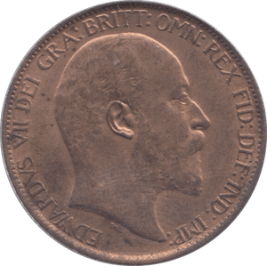 1903 HALFPENNY ( UNC ) - Halfpenny - Cambridgeshire Coins