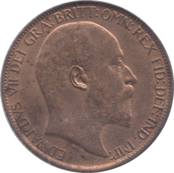1903 HALFPENNY ( UNC ) - Halfpenny - Cambridgeshire Coins