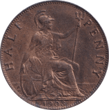 1903 HALFPENNY ( UNC ) - Halfpenny - Cambridgeshire Coins