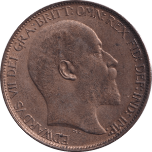 1903 HALFPENNY ( UNC ) - Halfpenny - Cambridgeshire Coins