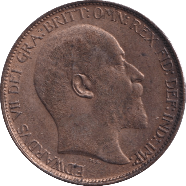 1903 HALFPENNY ( UNC ) - Halfpenny - Cambridgeshire Coins