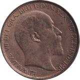 1903 HALFPENNY ( UNC ) - Halfpenny - Cambridgeshire Coins