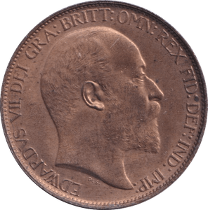 1903 HALFPENNY ( UNC ) - Halfpenny - Cambridgeshire Coins