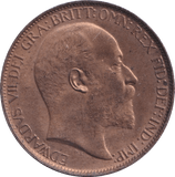 1903 HALFPENNY ( UNC ) - Halfpenny - Cambridgeshire Coins