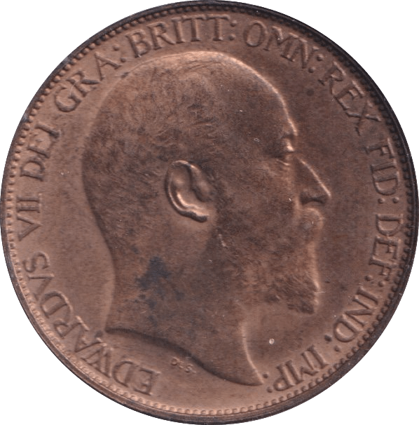 1903 HALFPENNY ( UNC) - Halfpenny - Cambridgeshire Coins